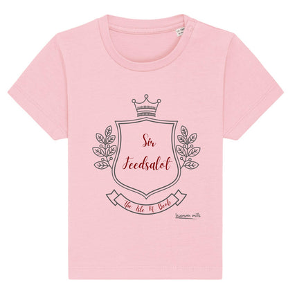 Sir Feedsalot from the Isle of Boob, Baby & Toddler T-shirt, 6 colour options