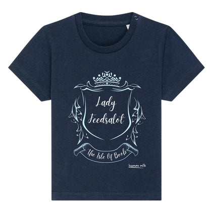 Lady Feedsalot from the Isle of Boob, Baby & Toddler T-shirt, 6 colour options