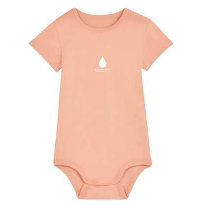 Milk Drop Baby Bodysuit. 6 colour options