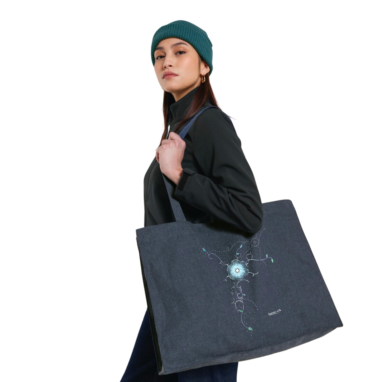 Oxyflower Shopping Bag. 2 colour options