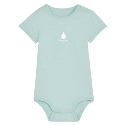 Milk Drop Baby Bodysuit. 6 colour options