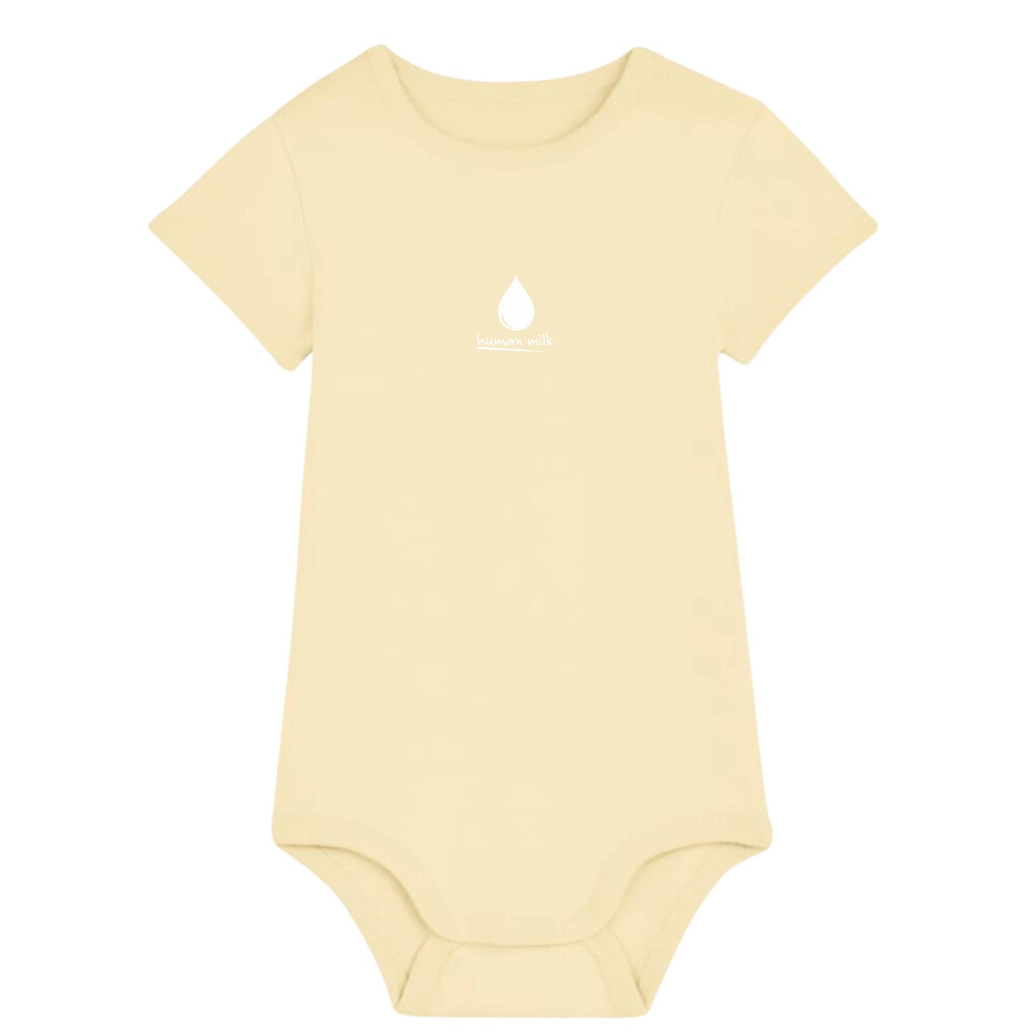 Milk Drop Baby Bodysuit. 6 colour options