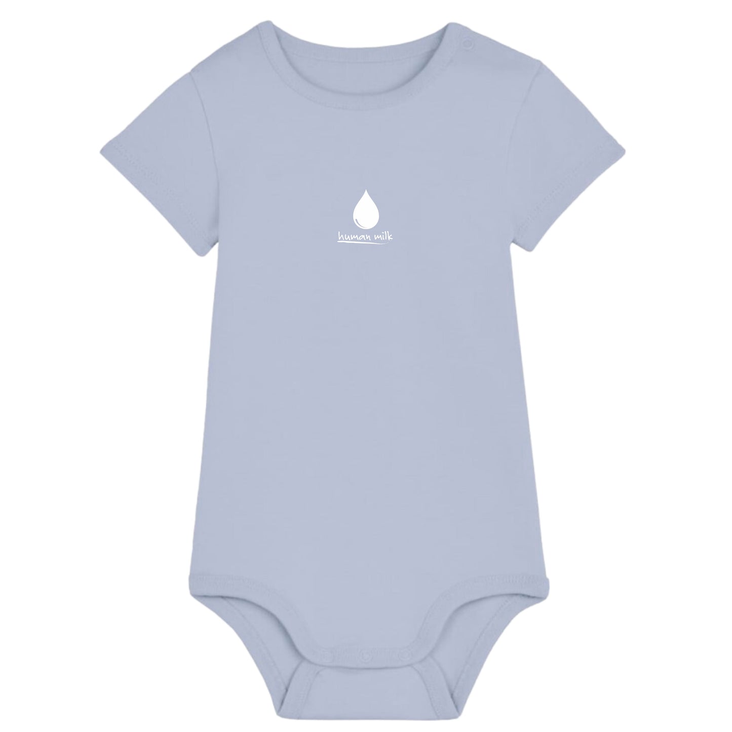 Milk Drop Baby Bodysuit. 6 colour options