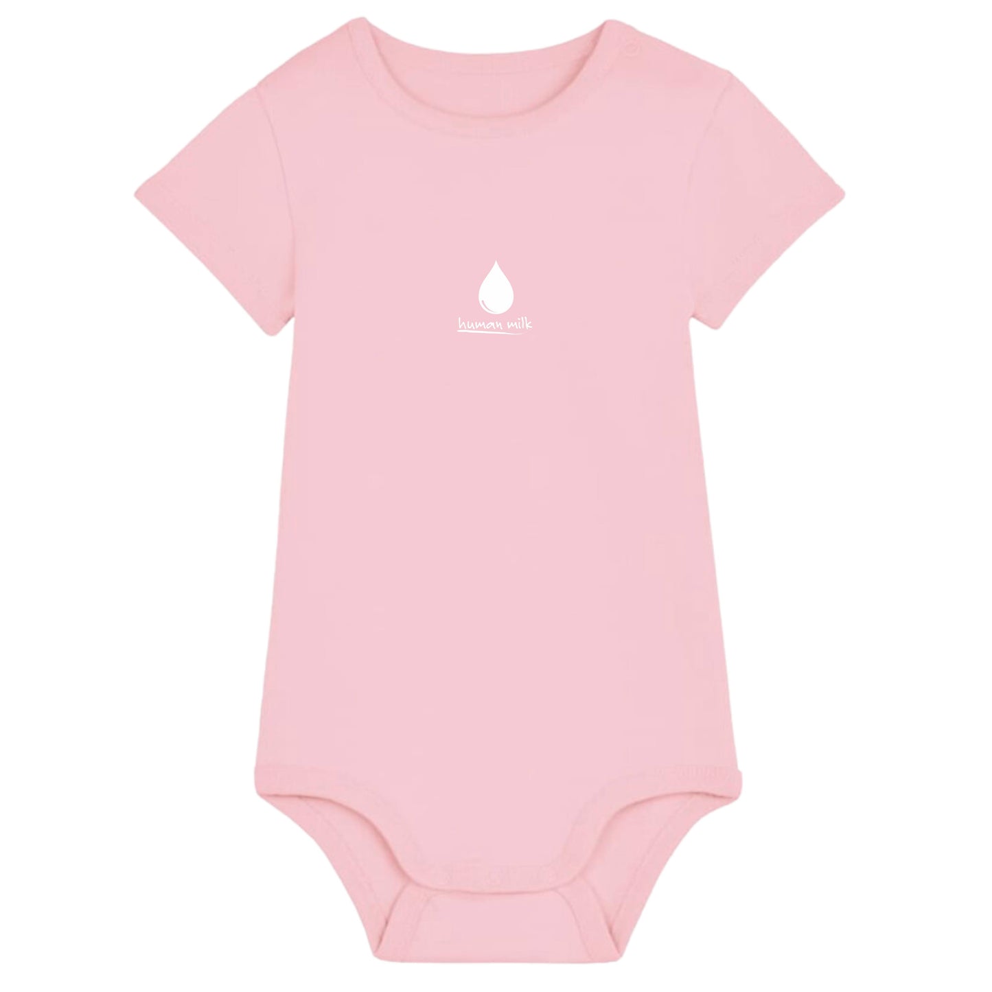 Milk Drop Baby Bodysuit. 6 colour options