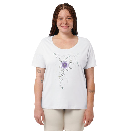 Oxyflower T-shirt, White