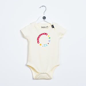 Open image in slideshow, Baby Vest, Mummy Milk - Ecru
