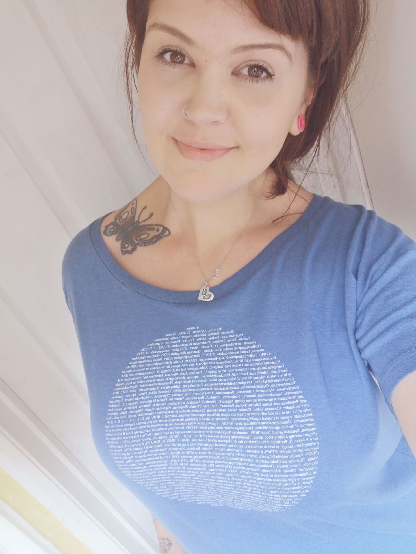 Top for Breastfeeding & Beyond, Human Milk Blue Moon T-Shirt