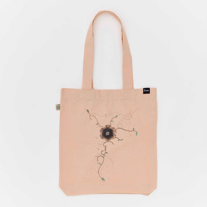 Tote Bag, Oxyflower design