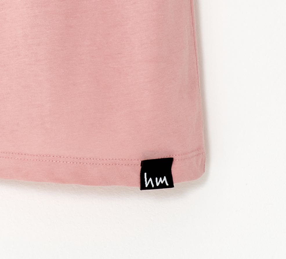 Top for Breastfeeding & Beyond, Human Milk Moon - Canyon Pink T-Shirt