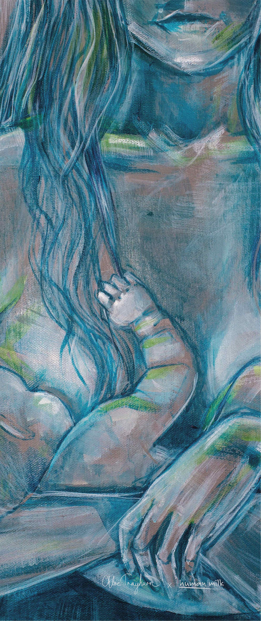 Scarf Chloe Trayhurn x Human Milk - SLEEPY HANDS 180cm x 70cm
